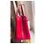 Hermès Garden Party 36 Tasche aus rotem Canvas und Leder - Ansicht 5