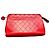 Clutch Chanel Rossa in Agnello Rosso
