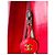 Clutch Chanel Rossa in Agnello Rosso - vista 12