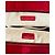 Clutch Chanel Rossa in Agnello Rosso - vista 7