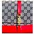 Borsa a mano Gucci Jackie in pelle rossa Rosso - vista 6