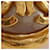 Orecchini Triple Coco Mark di Chanel D'oro  - vista 10