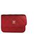 Bolso Mini VIP de Chanel en Jersey Acolchado de Algodón con Correa Roja - vista 2