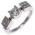 Bulgari Anello da Donna Lucia Bvlgari con Diamante da 0,30 ct D'oro