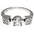 Bulgari Anello da Donna Lucia Bvlgari con Diamante da 0,30 ct D'oro - vista 4