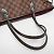 Damentasche Neverfull MM Damier N51105 von Louis Vuitton Braun - Ansicht 10