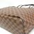 Damentasche Neverfull MM Damier N51105 von Louis Vuitton Braun - Ansicht 5