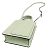 Borsa in pelle micro Boxy di Valextra Verde chiaro - vista 2