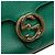 Gucci Verde Piccolo Dollar in Pelle di Vitello Interlocking G Crossbody - vista 8
