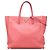 Borsa tote morbida Saffiano rosa Prada