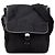 Prada schwarze Tessuto Messenger Bag mit Schnalle