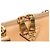 Bolsa Satchel Prada Beige Medium Saffiano Lux Promenade Bege - vista 9