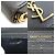 Cartera larga de cuero marrón caqui Saint Laurent - vista 5