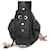 Borsa a spalla in satin nero Givenchy  - vista 2