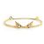 Bracelet en métal doré Fendi Monster Bugs Eye