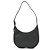 Bolso de hombro de cuero negro Burberry