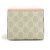 Billetera bi-fold de cuero GG Marmont de Gucci Rosa Beige - vista 2