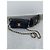 Chanel Double Mini Timeless schwarzes Lammleder Gold Gold hardware - Ansicht 3