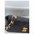 Chanel Double Mini Timeless schwarzes Lammleder Gold Gold hardware - Ansicht 5