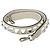 Fendi Peekaboo Medium Handtasche Weiß - Ansicht 9