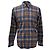 Kariertes Button-Down-Hemd von Dries Van Noten aus mehrfarbiger Wolle Mehrfarben