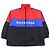 Chaqueta de poliéster con estampado de logo Balenciaga Negro Roja Azul