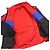Chaqueta de poliéster con estampado de logo Balenciaga Negro Roja Azul - vista 3
