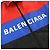 Chaqueta de poliéster con estampado de logo Balenciaga Negro Roja Azul - vista 7