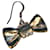 Orecchini a nodo Chloé ottone dorato e strass Gold hardware  - vista 6