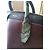 Borsa a mano Mulberry in pelle nera e rosso scuro Nero Bordò - vista 14