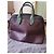 Borsa a mano Mulberry in pelle nera e rosso scuro Nero Bordò - vista 3