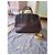 Borsa a mano Mulberry in pelle nera e rosso scuro Nero Bordò - vista 5