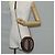 GUCCI GG Marmont Web Sherry Linea Borsa a Catena PVC Beige Oro 550618 Auth 131980M D'oro - vista 21