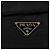 PRADA Borsa a Mano Nylon Nero Oro Auth 131867 D'oro - vista 17
