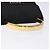 PRADA Borsa a Mano Nylon Nero Oro Auth 131867 D'oro - vista 7