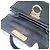 Borsa a mano in pelle Gancini Salvatore Ferragamo 2 in 1 Nero Oro Auth ep9613 - vista 10