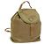 Zaino a catena Prada in nylon khaki oro Auth bs27511 D'oro Cachi
