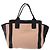 Chloé Borsa tote in pelle Chloe Alison rosa e nera Auth gh323 Nero - vista 13