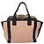 Chloé Borsa tote in pelle Chloe Alison rosa e nera Auth gh323 Nero - vista 2