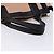 Chloé Borsa tote in pelle Chloe Alison rosa e nera Auth gh323 Nero - vista 7