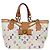 LOUIS VUITTON Monogramm Multicolor Annie MM Tote Bag Weiß M40307 LV Auth 122879V - Ansicht 13