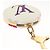 LOUIS VUITTON Charm Astropill Monogram Multicolore Bianco M51911 LV Auth 128811V - vista 4