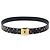 LOUIS VUITTON Multicolor LV cut Gürtel Schwarz M6890 Authentisch yk18733V - Ansicht 2