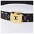 LOUIS VUITTON Multicolor LV cut Gürtel Schwarz M6890 Authentisch yk18733V - Ansicht 6