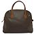 Céline Borsa a mano in tela Macadam CELINE in pelle PVC 2 in 1 marrone oro Auth 131004 D'oro - vista 13