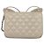 CHANEL Bolsa de Ombro Matelassé com Corrente em Couro de Cordeiro Bege CC Auth 131632 - vista 2
