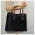 Bamboo Borsa Tote Gucci in pelle scamosciata nera e oro 002 1186 0260 Auth ep9577 Nero D'oro - vista 20