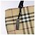 Burberry Borsa Tote Nova Check in PVC beige argento Auth gh491 - vista 10