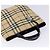Burberry Borsa Tote Nova Check in PVC beige argento Auth gh491 - vista 6
