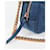 Borsa a Spalla con Catena VERSACE Denim Blu Oro Auth 118959M D'oro  - vista 9